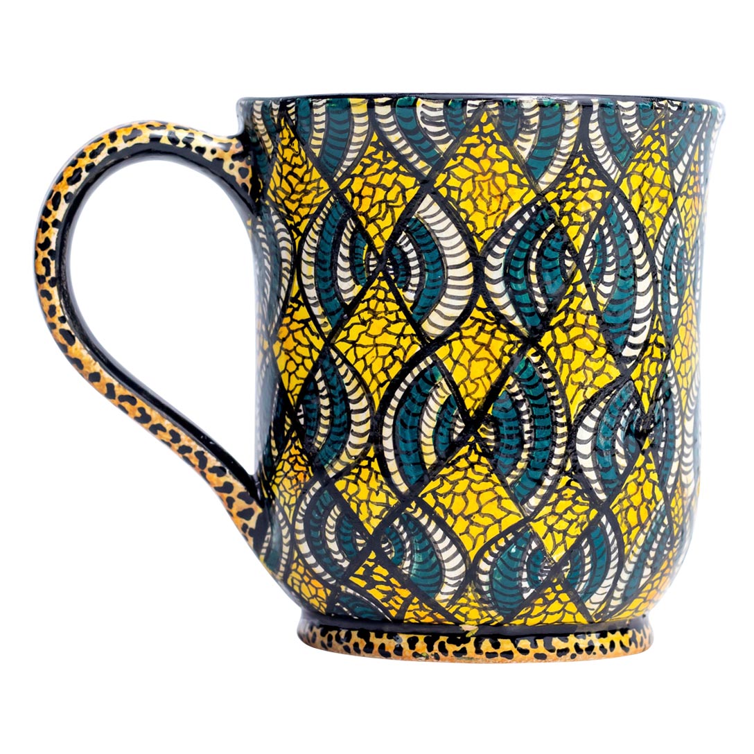 Cheetah spot mug