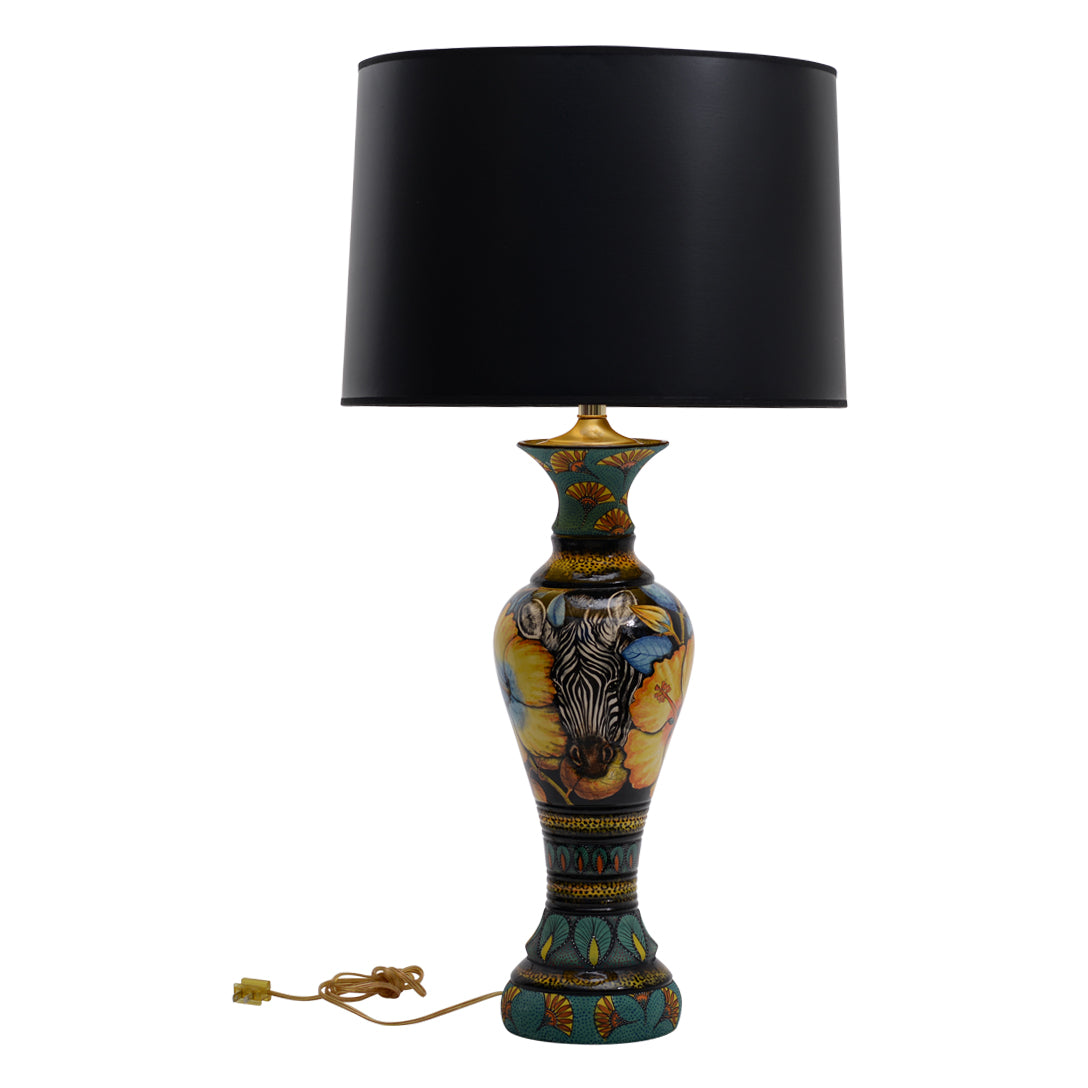 Zebra lamp