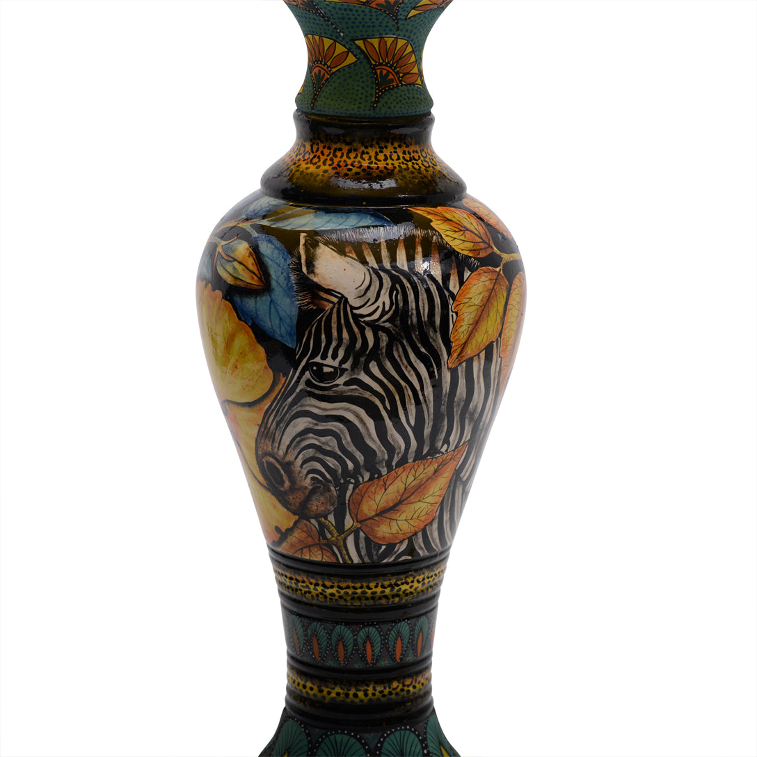 Zebra lamp