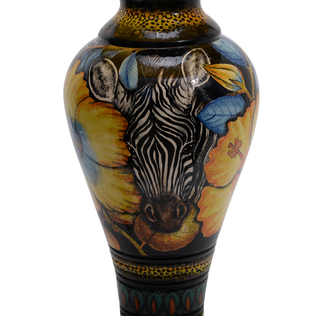 Zebra lamp