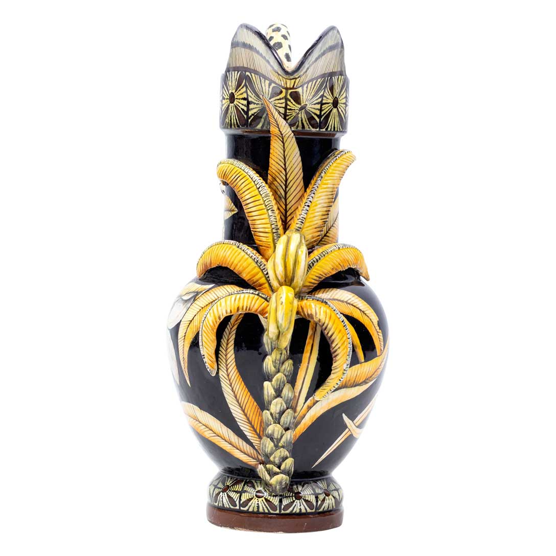 Leopard & banana tree jug
