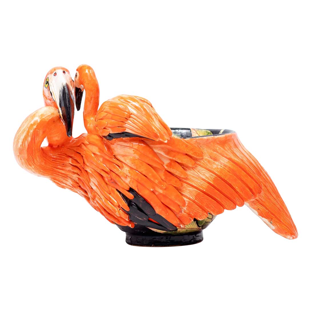 Flamingo peanut bowl