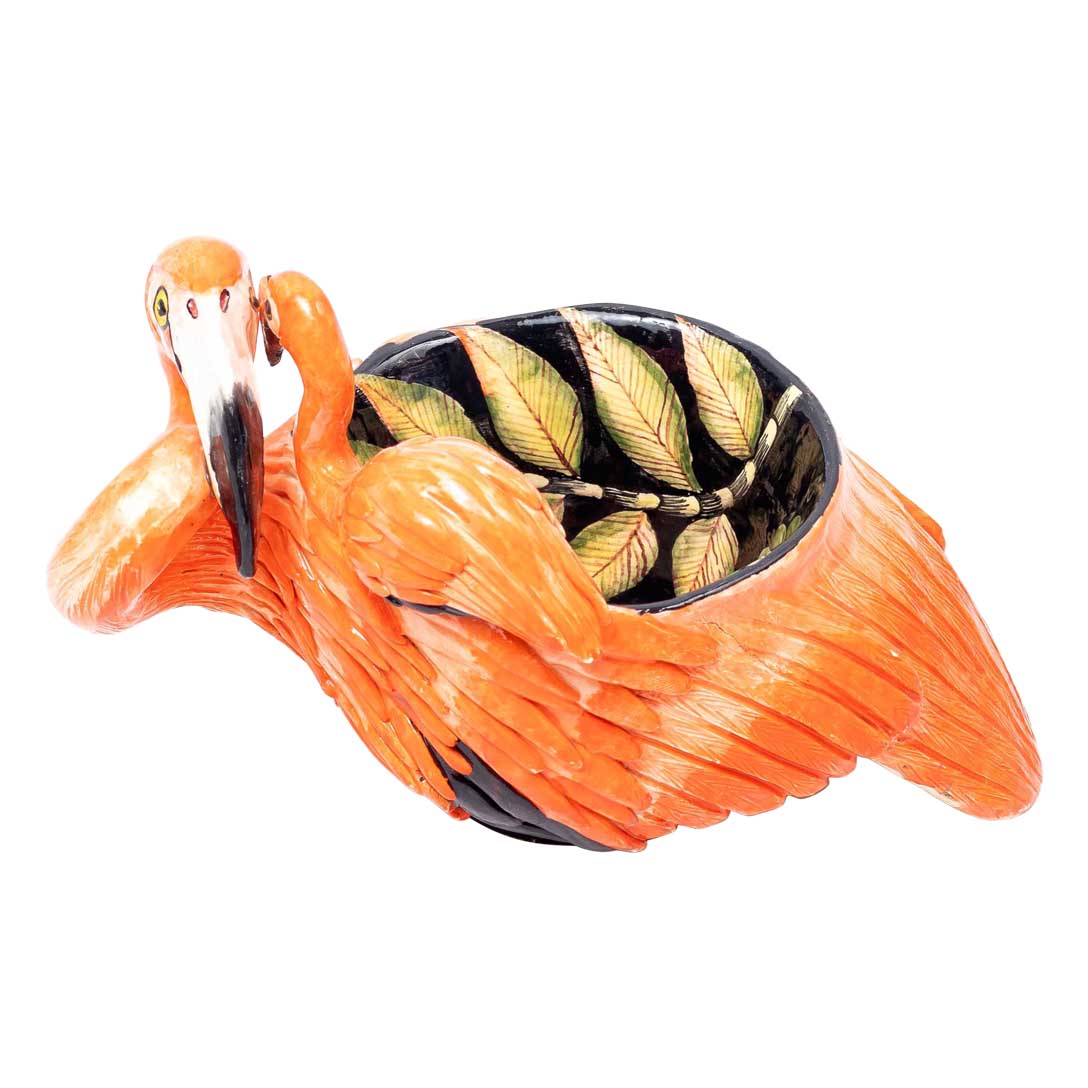 Flamingo peanut bowl