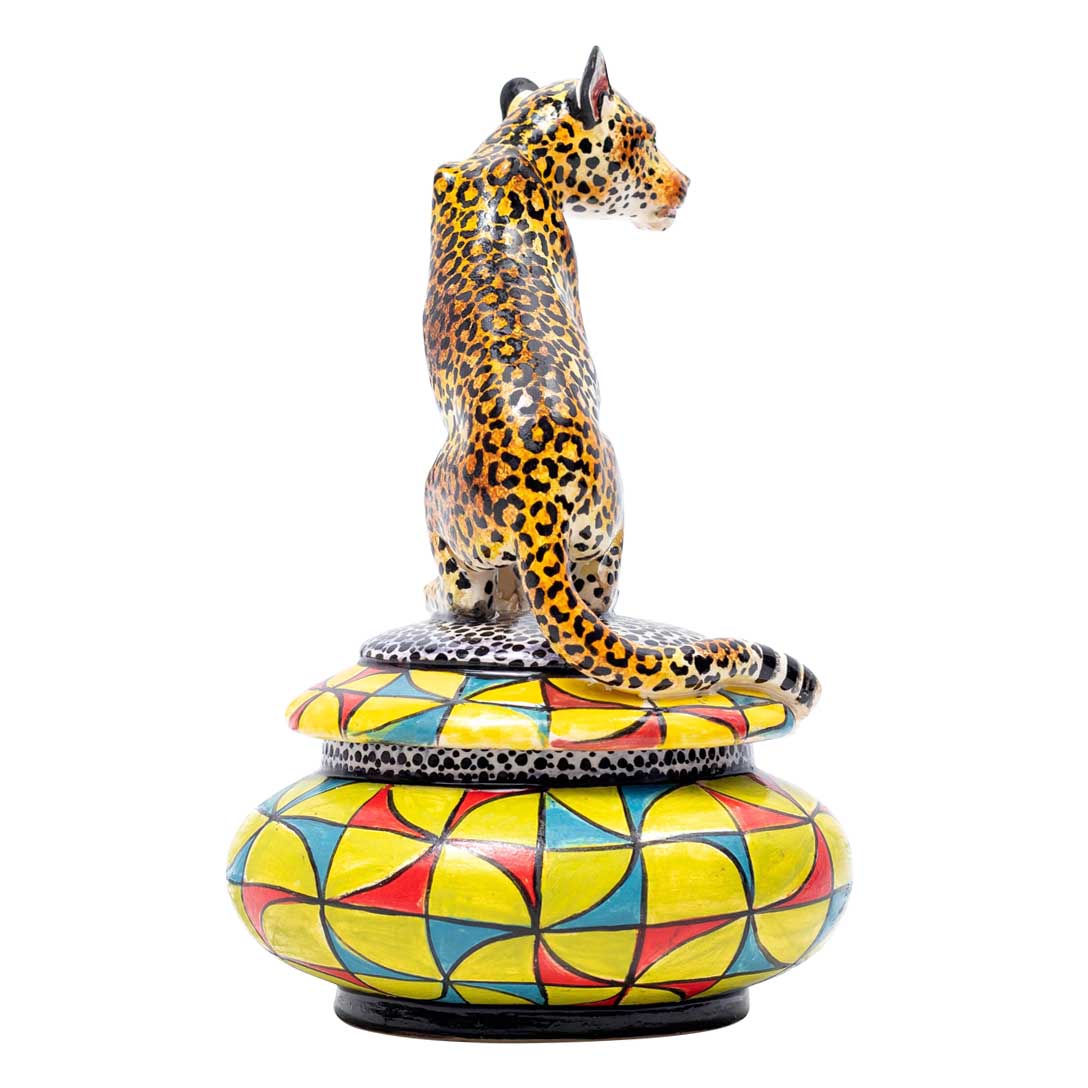 Leopard jewelry box