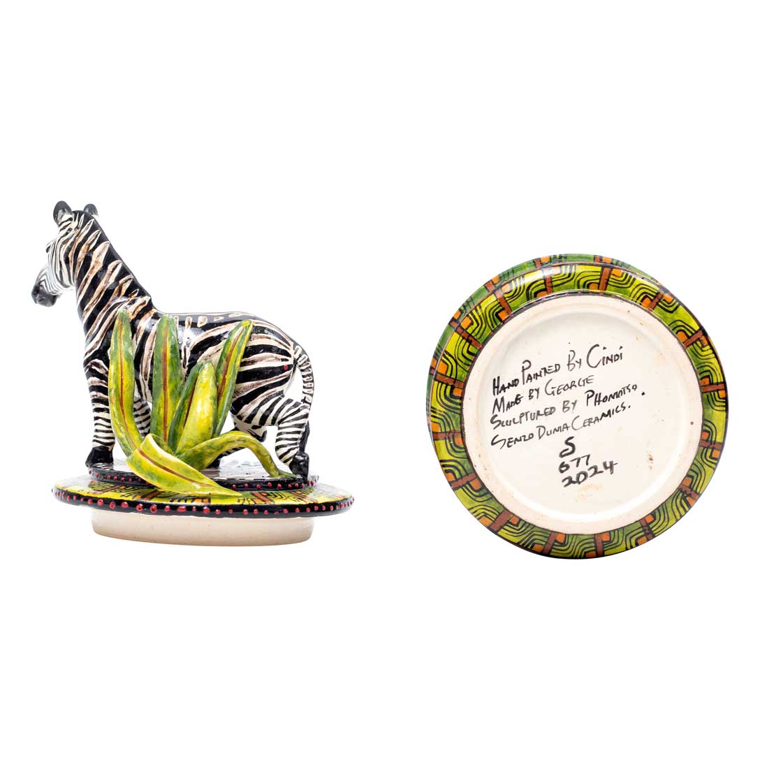 Zebra jewelry box