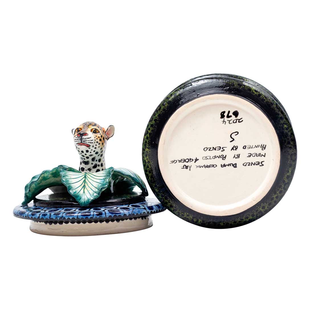 Leopard jewelry box