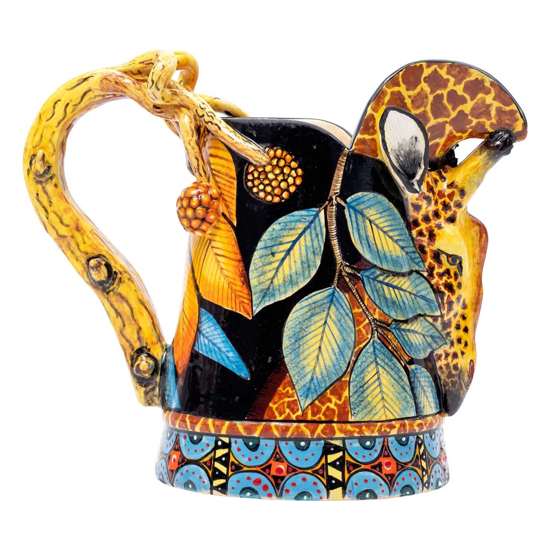 Giraffe & honey locust tree jug
