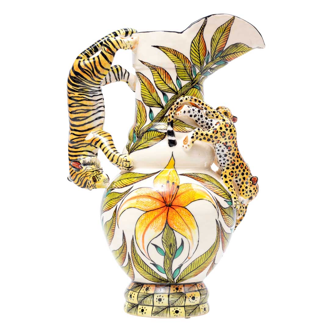 Leo & tiger jug