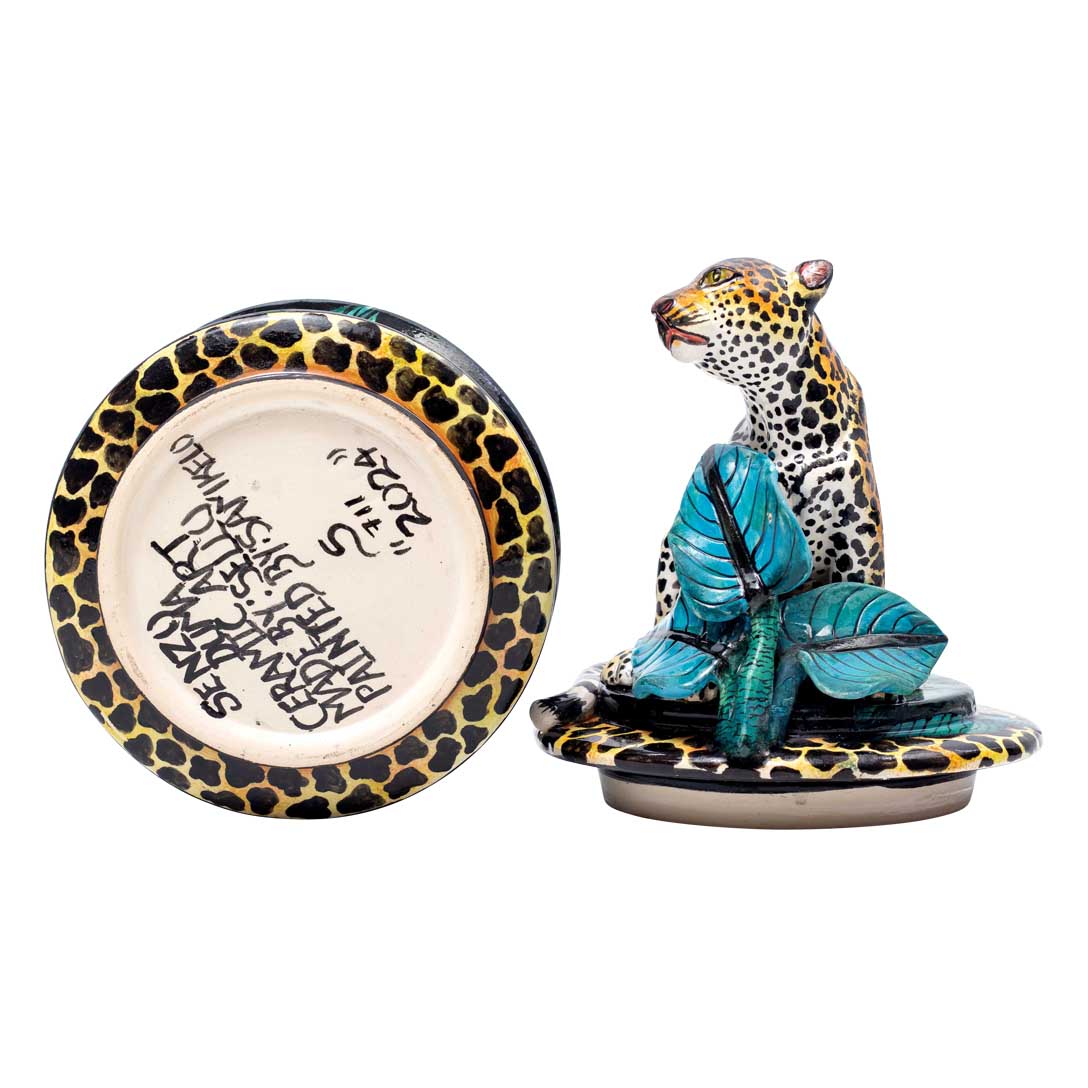Leopard jewelry box