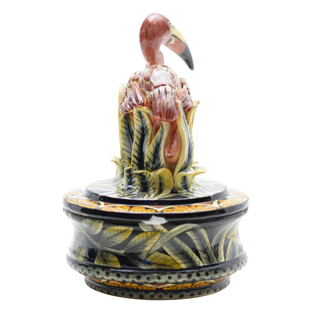 Flamingo jewelry box