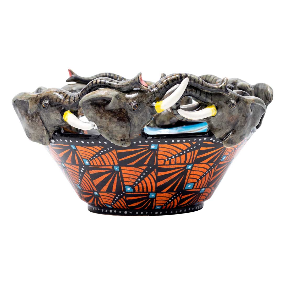 Elephant bowl