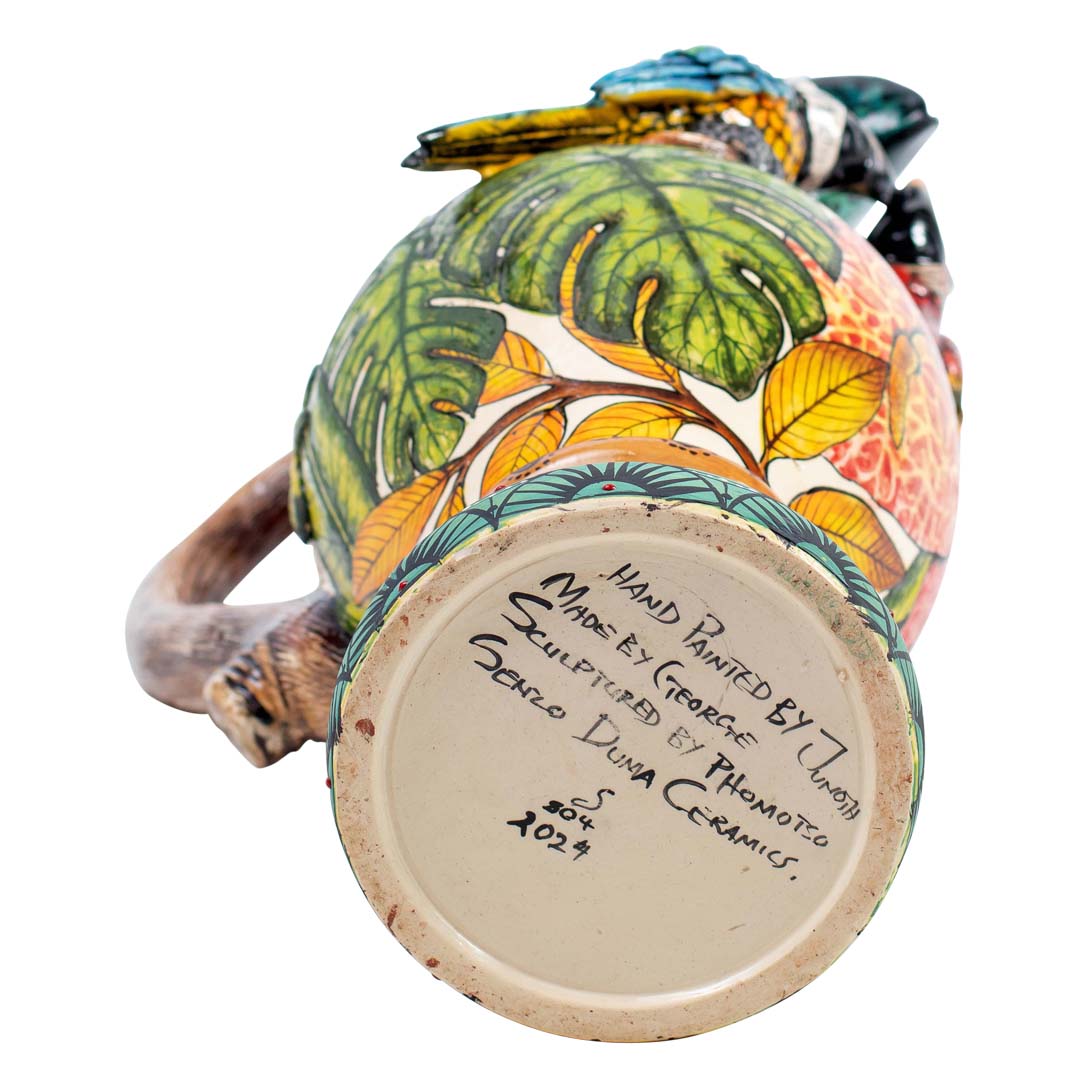 Parrot & legume tree jug