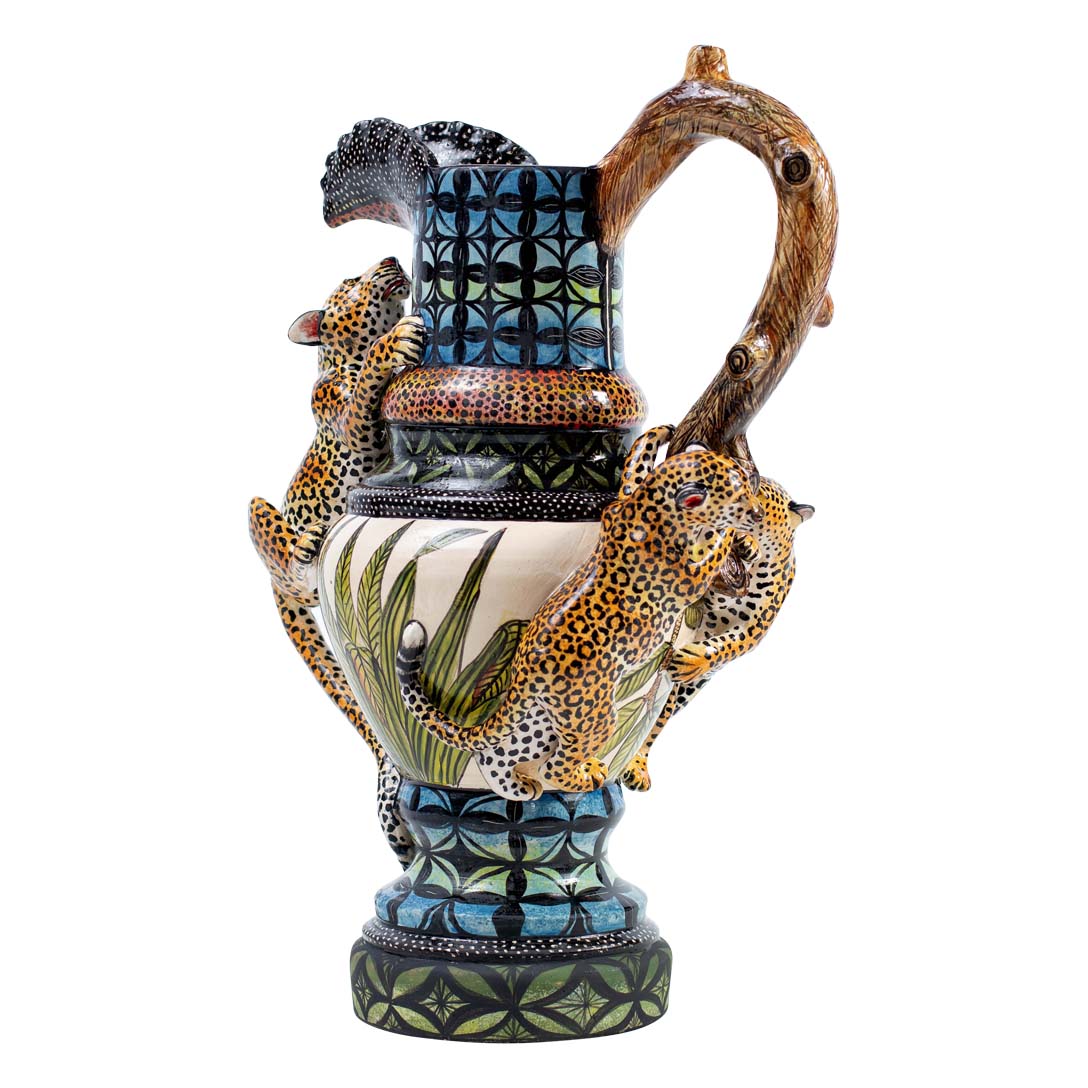 Leopard jug