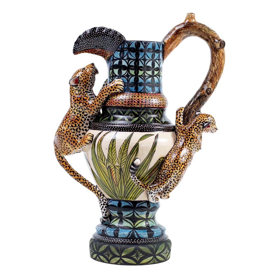 Leopard jug