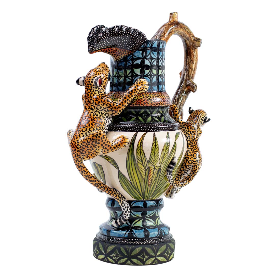 Leopard jug
