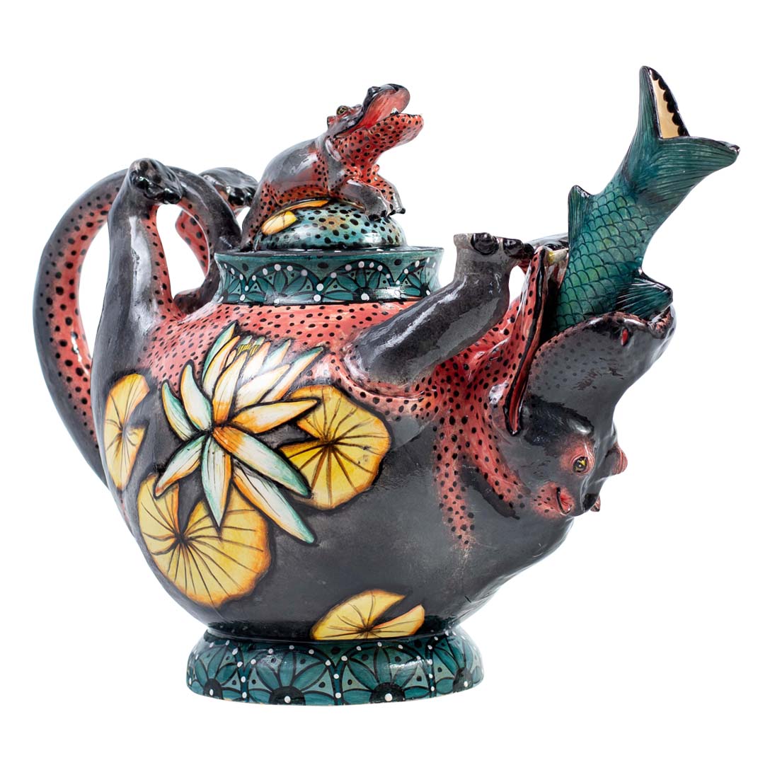 Hippo teapot