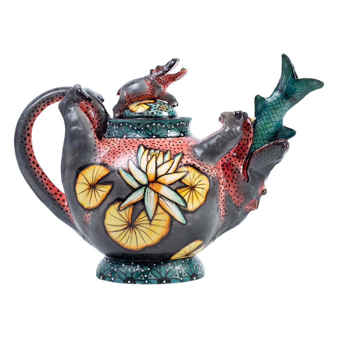 Hippo teapot