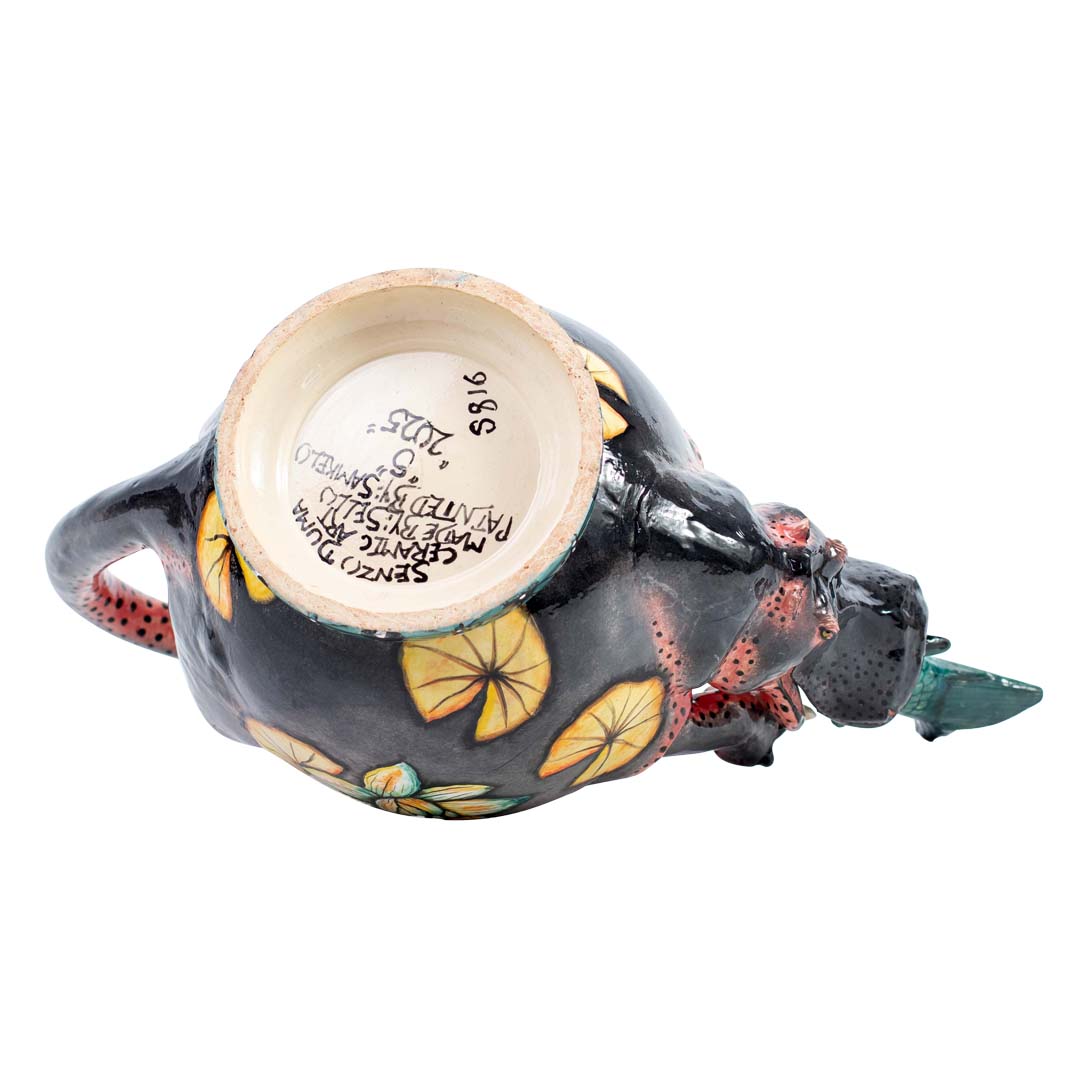 Hippo teapot