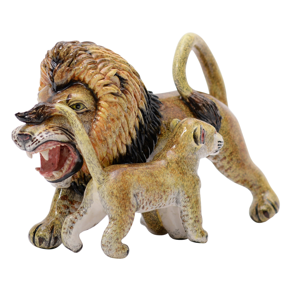 Lion sculpture
