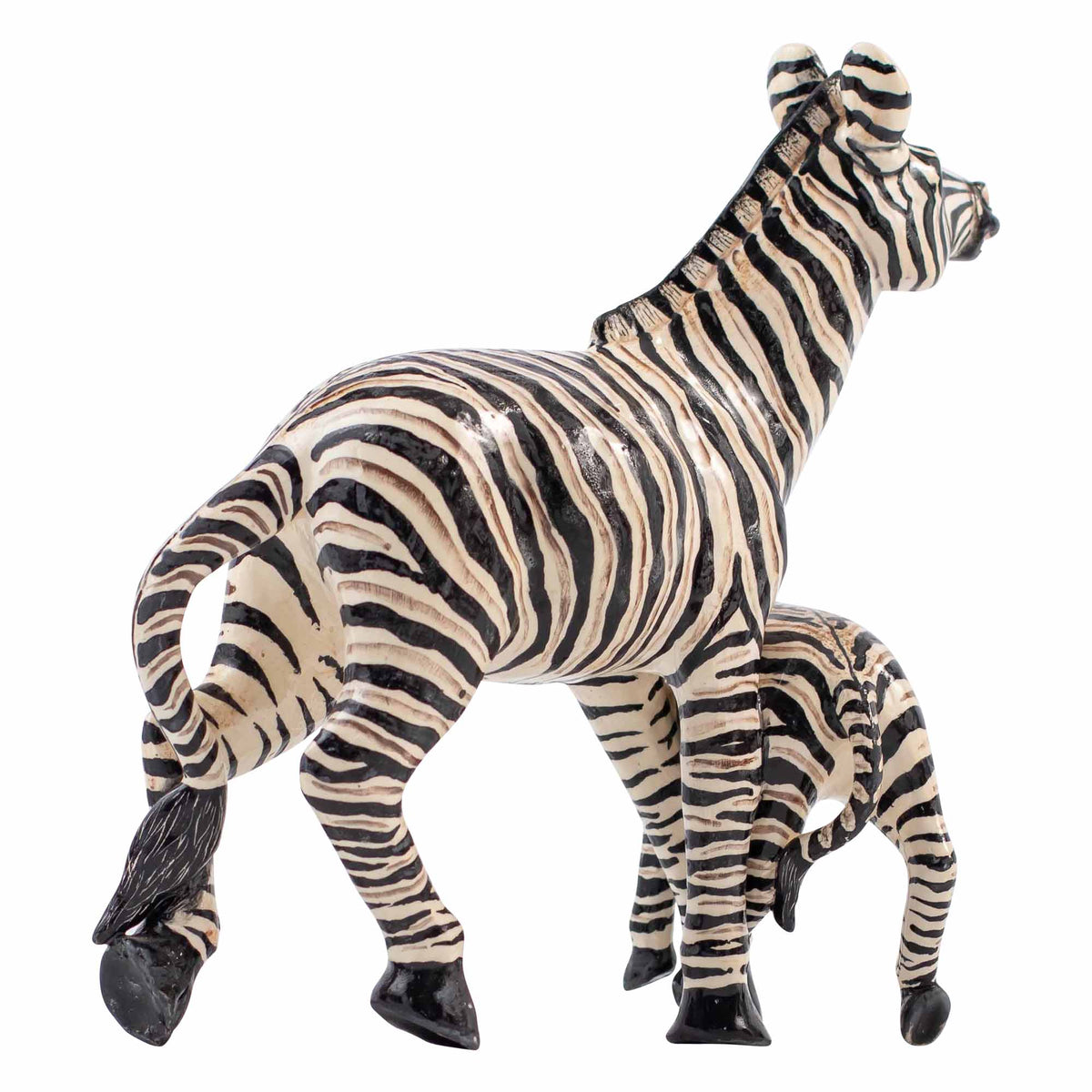 Zebra sculpture