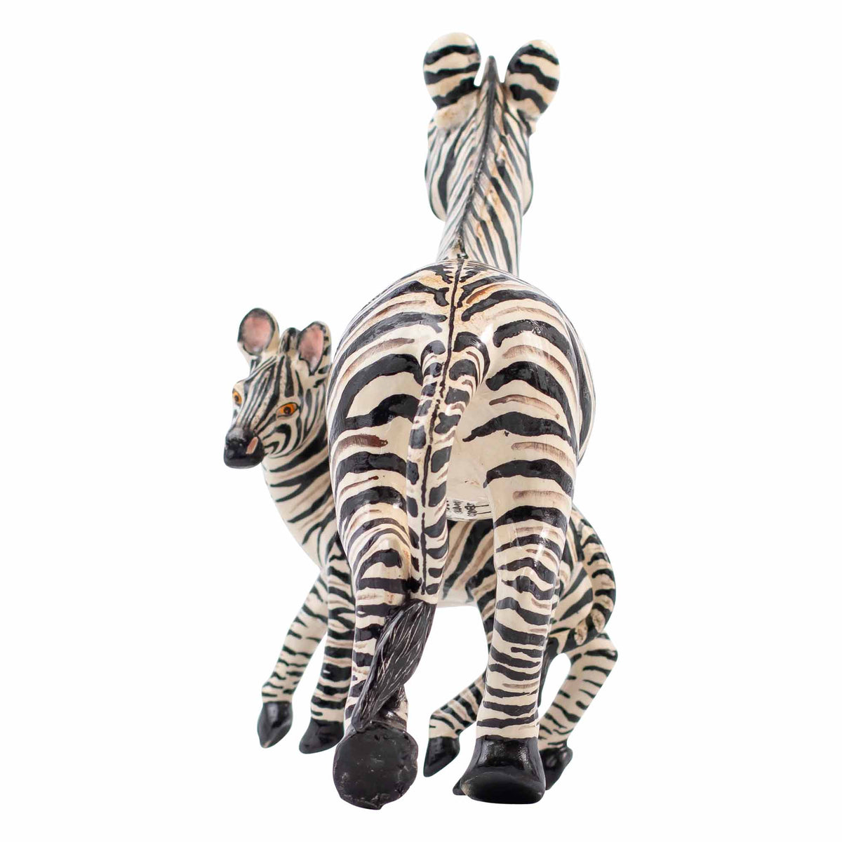 Zebra sculpture