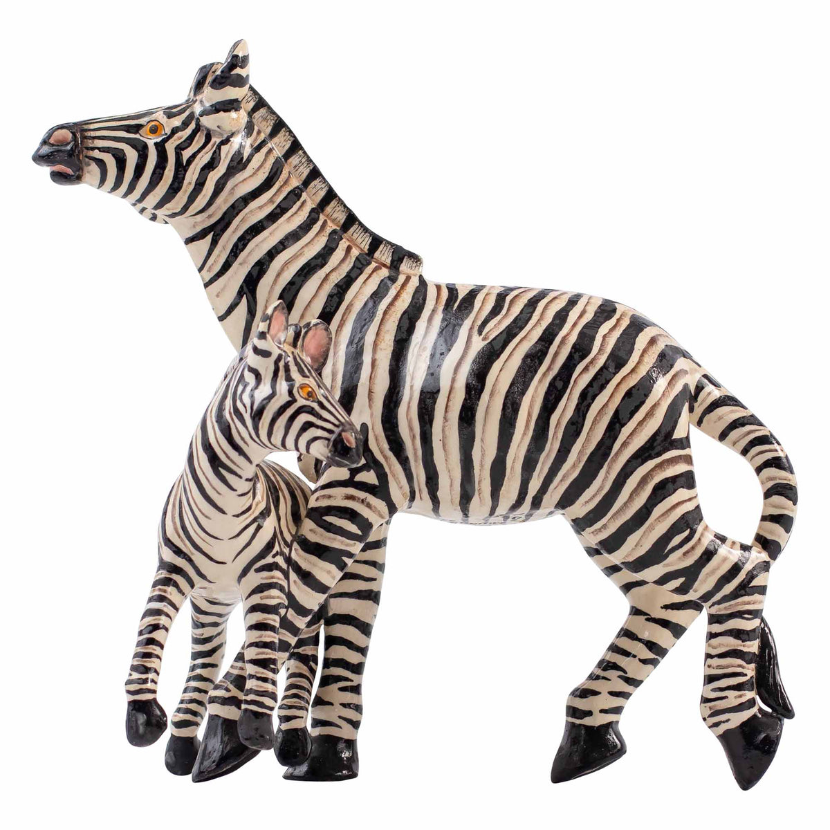 Zebra sculpture