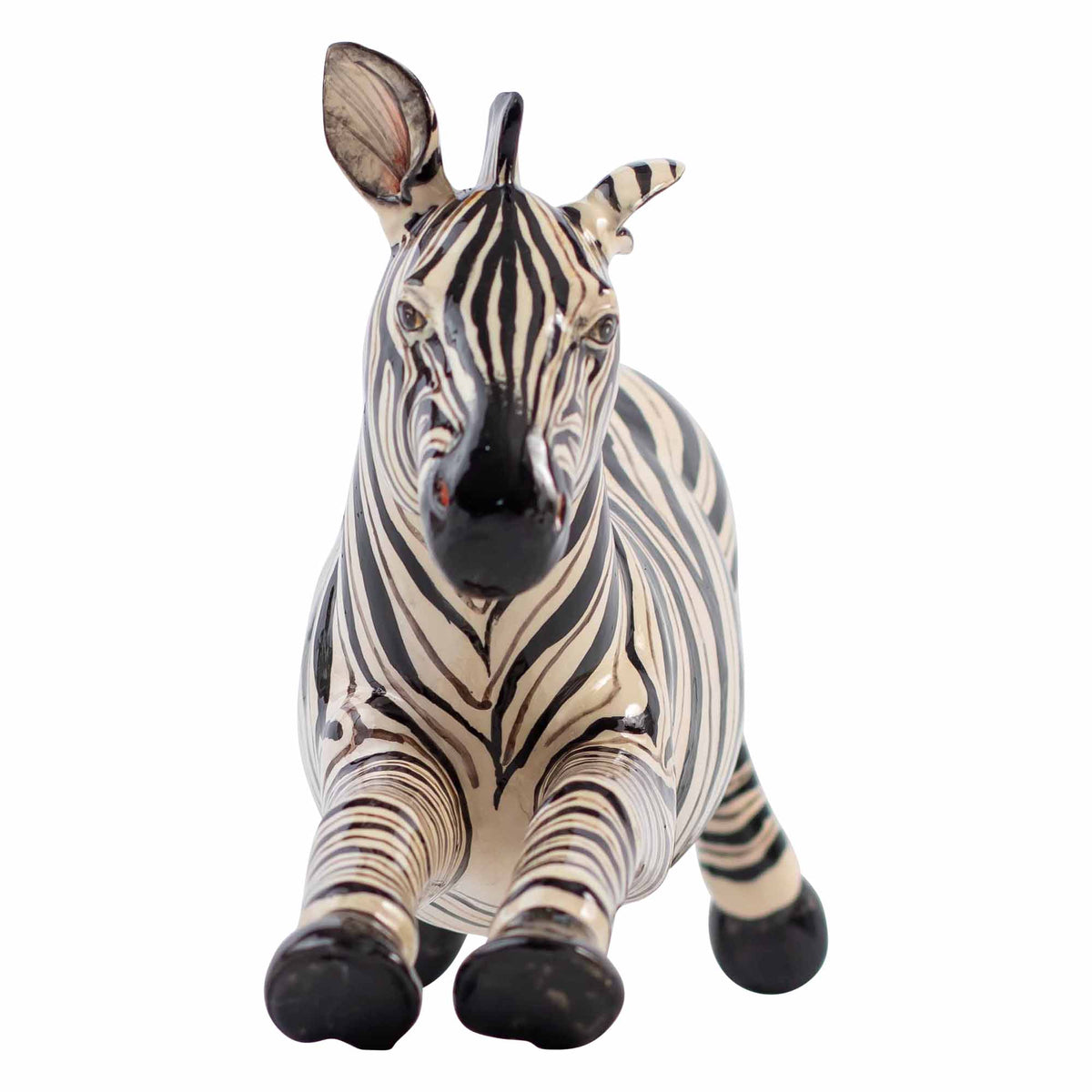 Zebra sculpture
