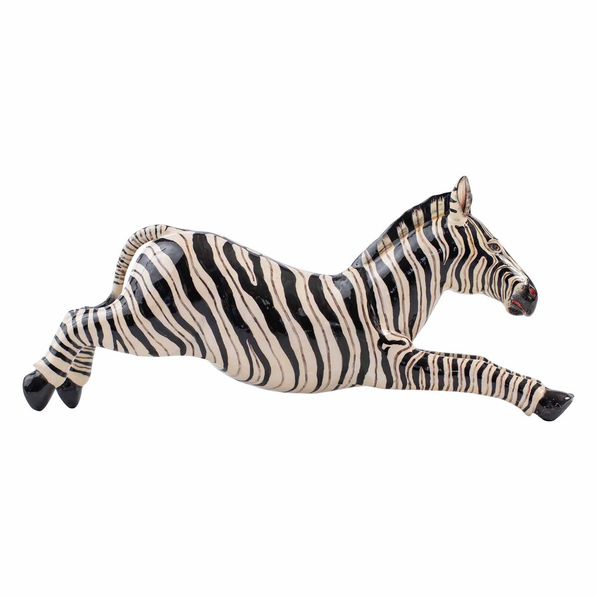Zebra sculpture