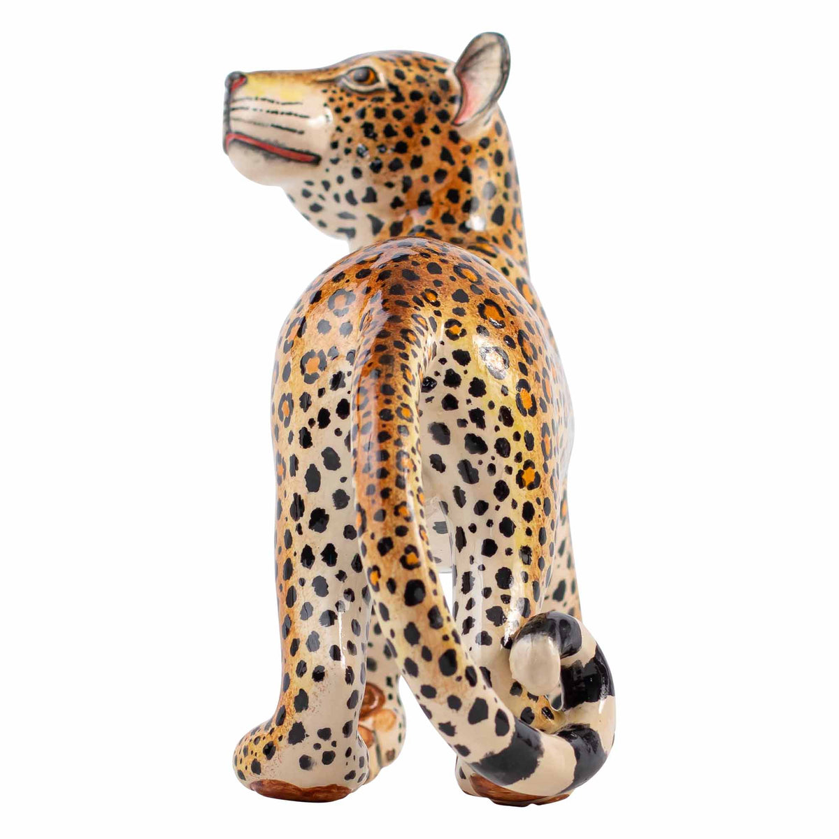 Leopard sculpture