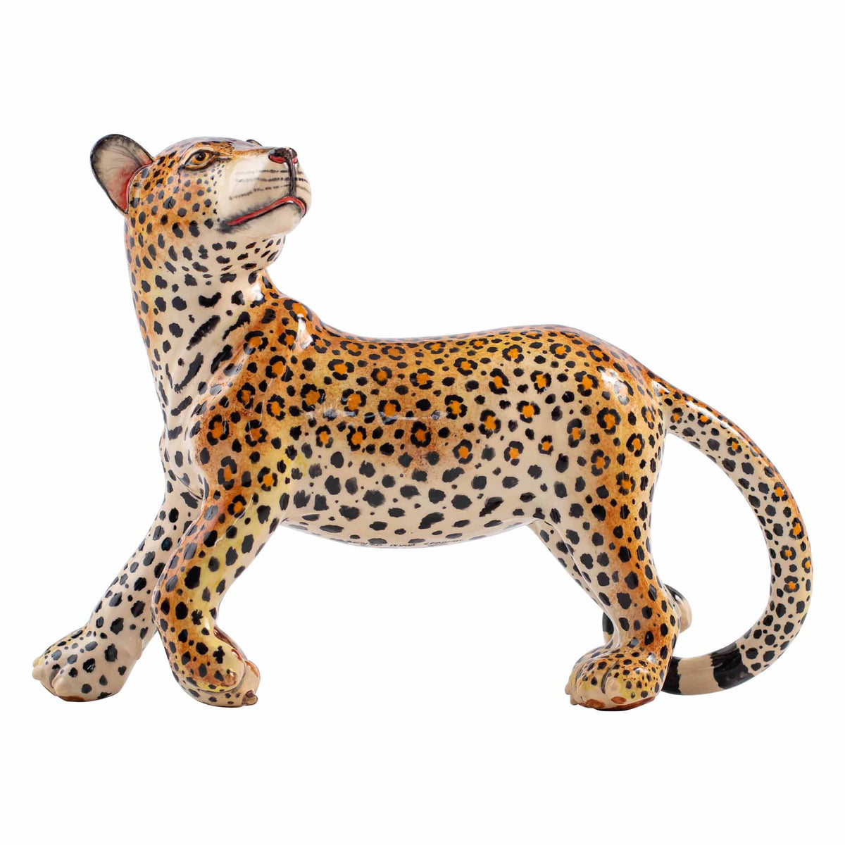 Leopard sculpture