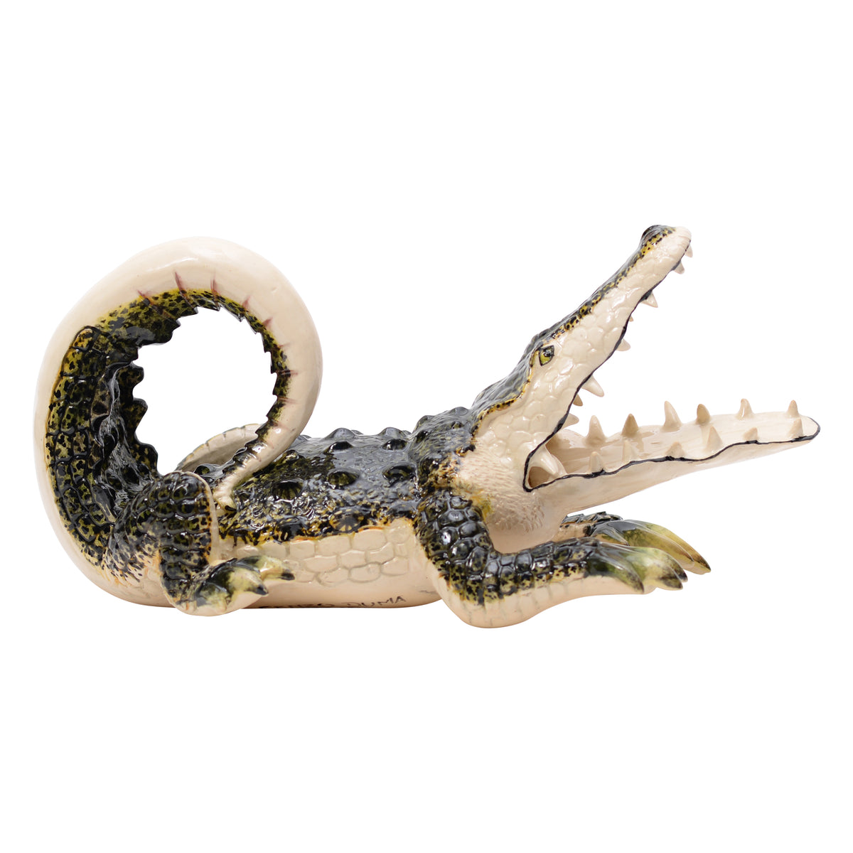 Crocodile sculpture