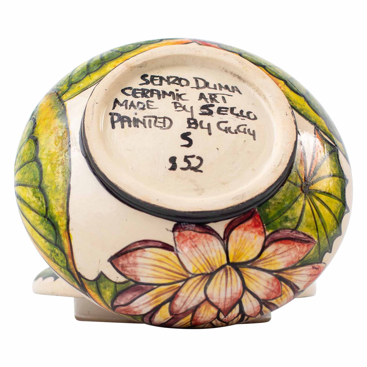 Hippo & lily pad jewelry box