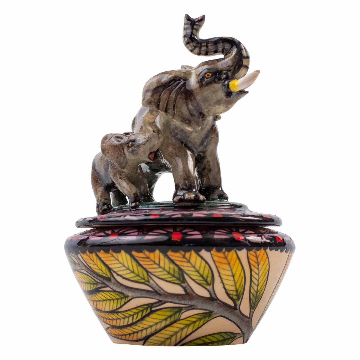 Elephant jewelry box