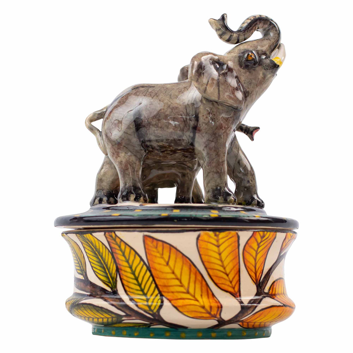 Elephant jewelry box