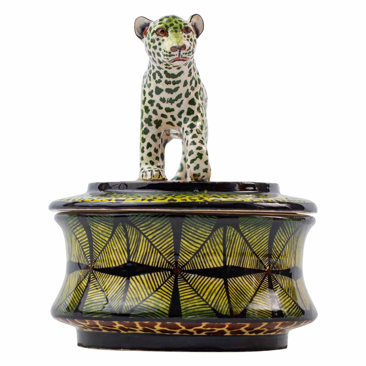 Leopard jewelry box