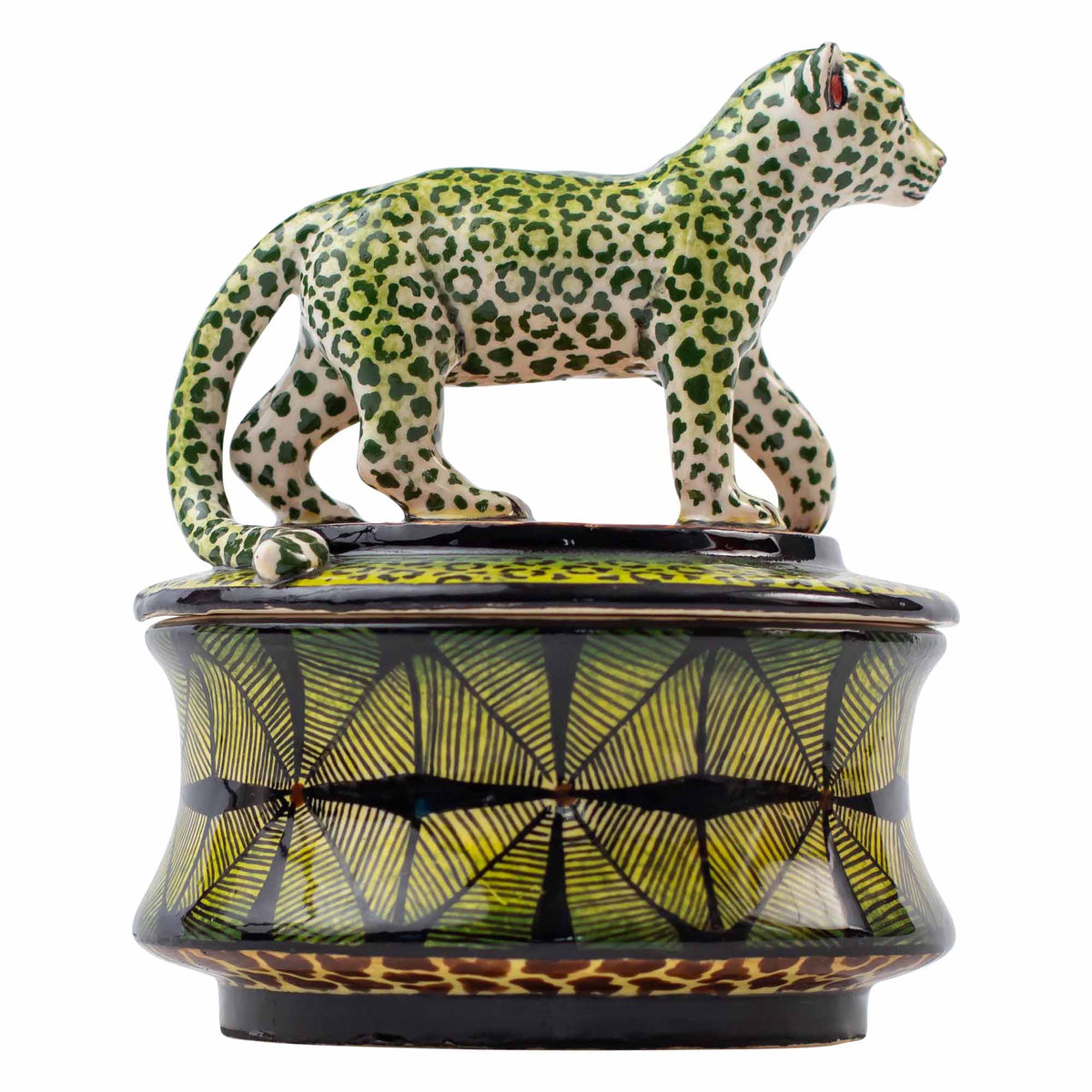 Leopard jewelry box