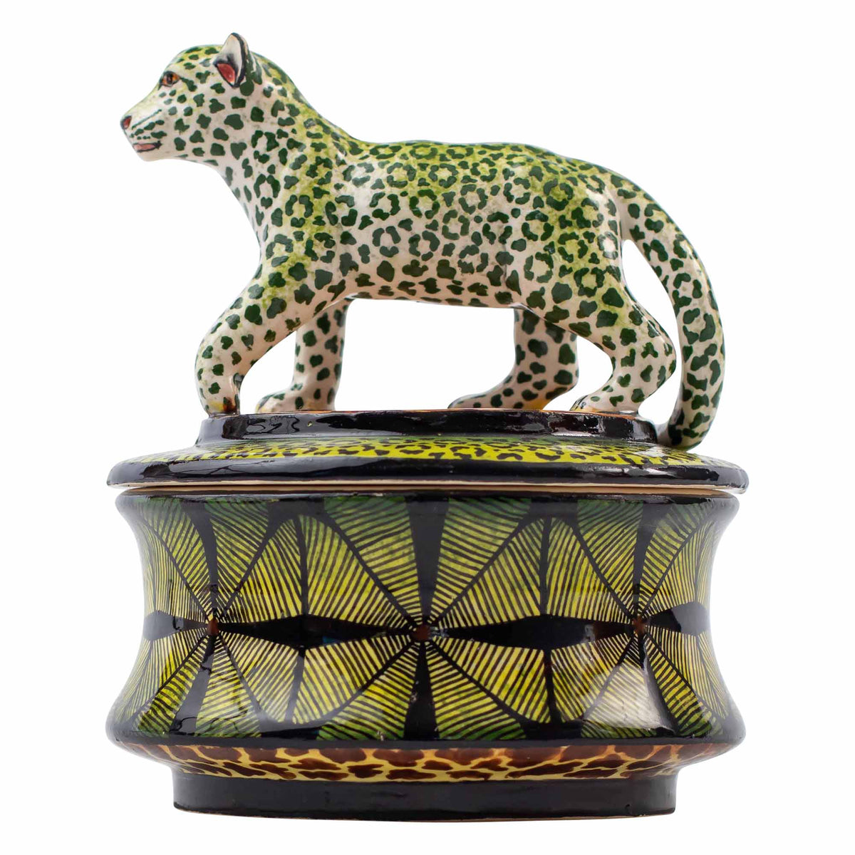 Leopard jewelry box