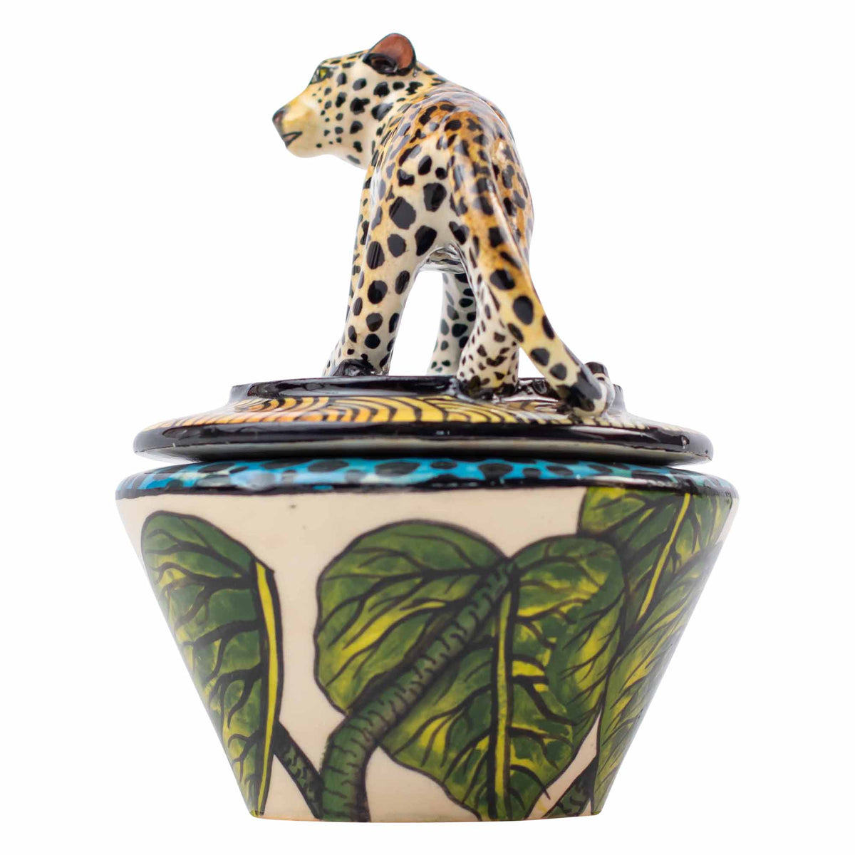 Leopard jewelry box