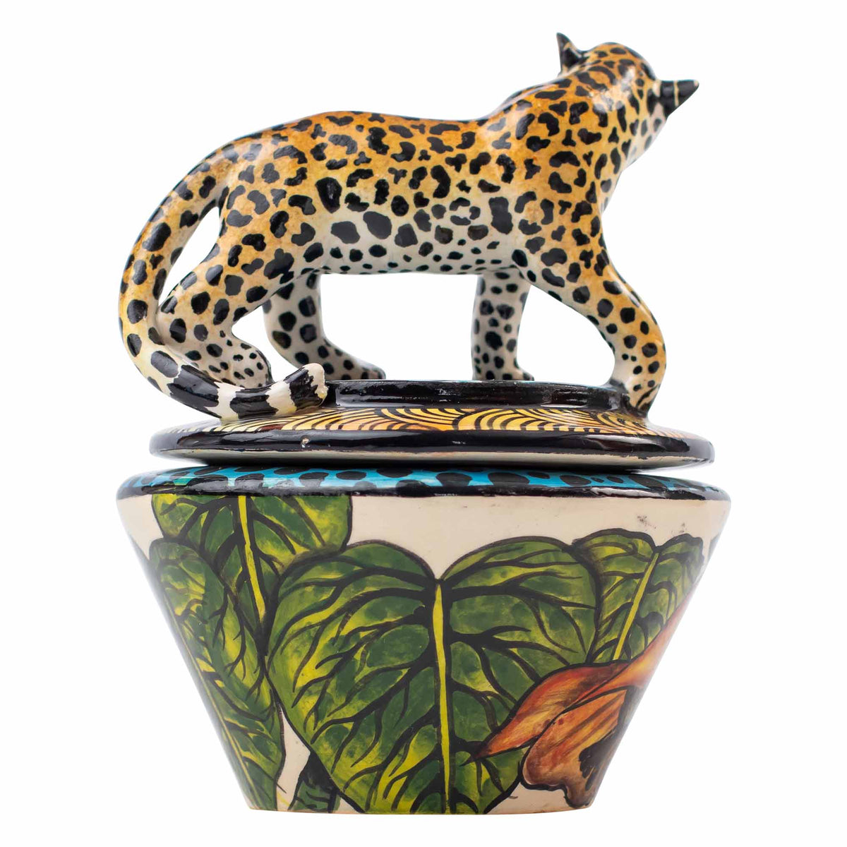 Leopard jewelry box