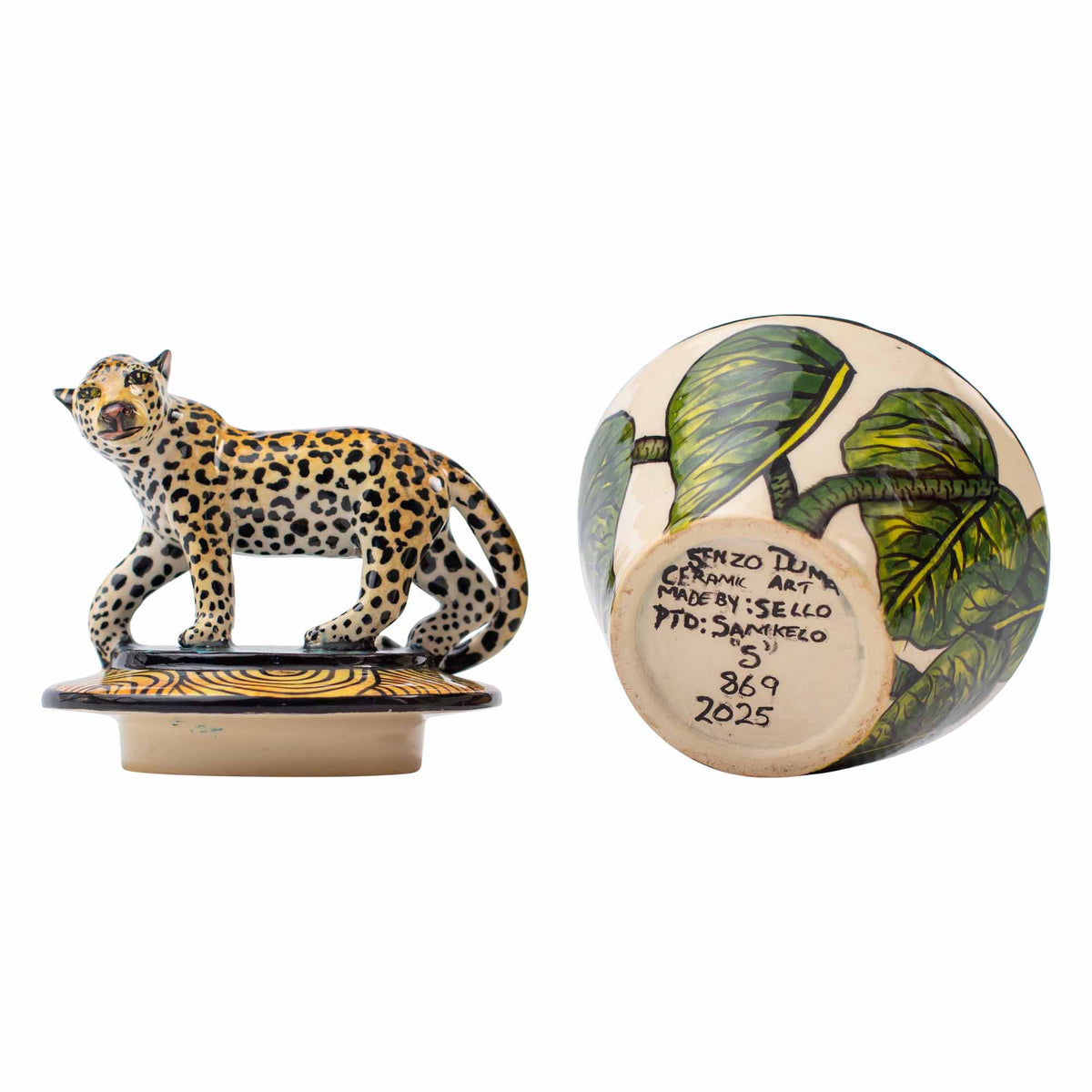 Leopard jewelry box