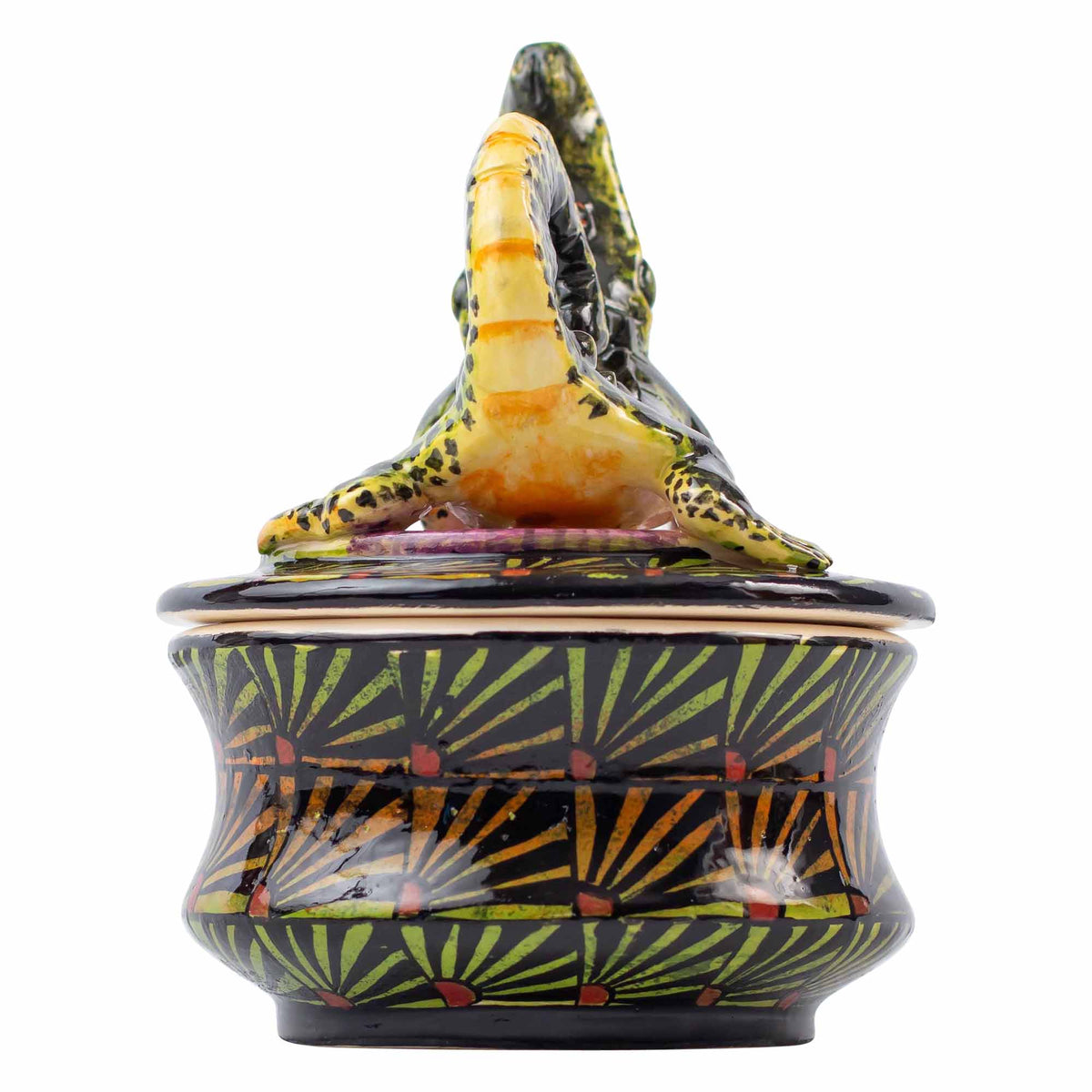 Crocodile jewelry box