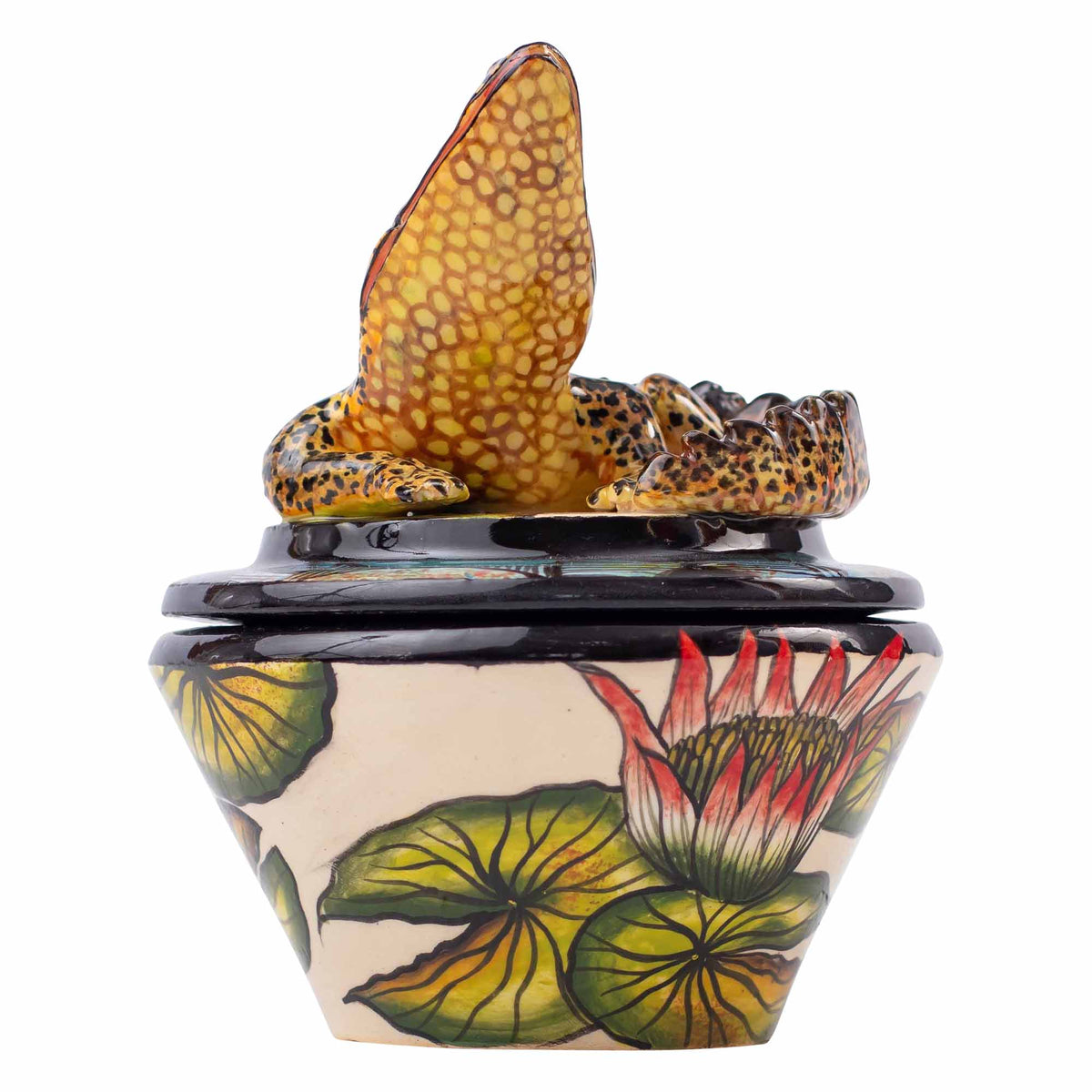 Crocodile jewelry box