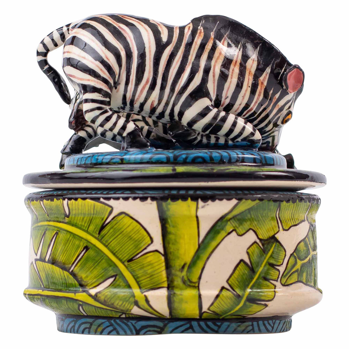 Zebra jewelry box