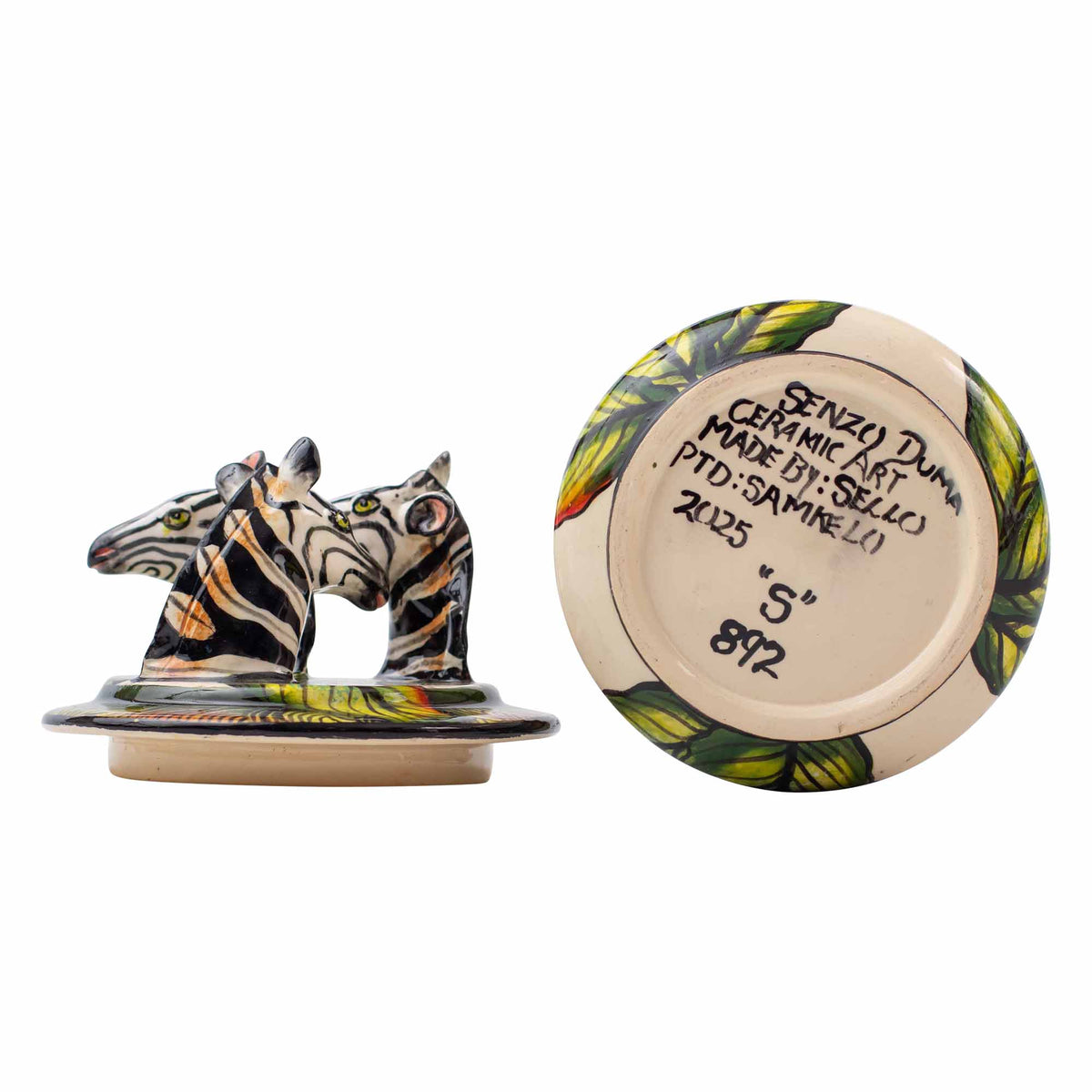Zebra jewelry box