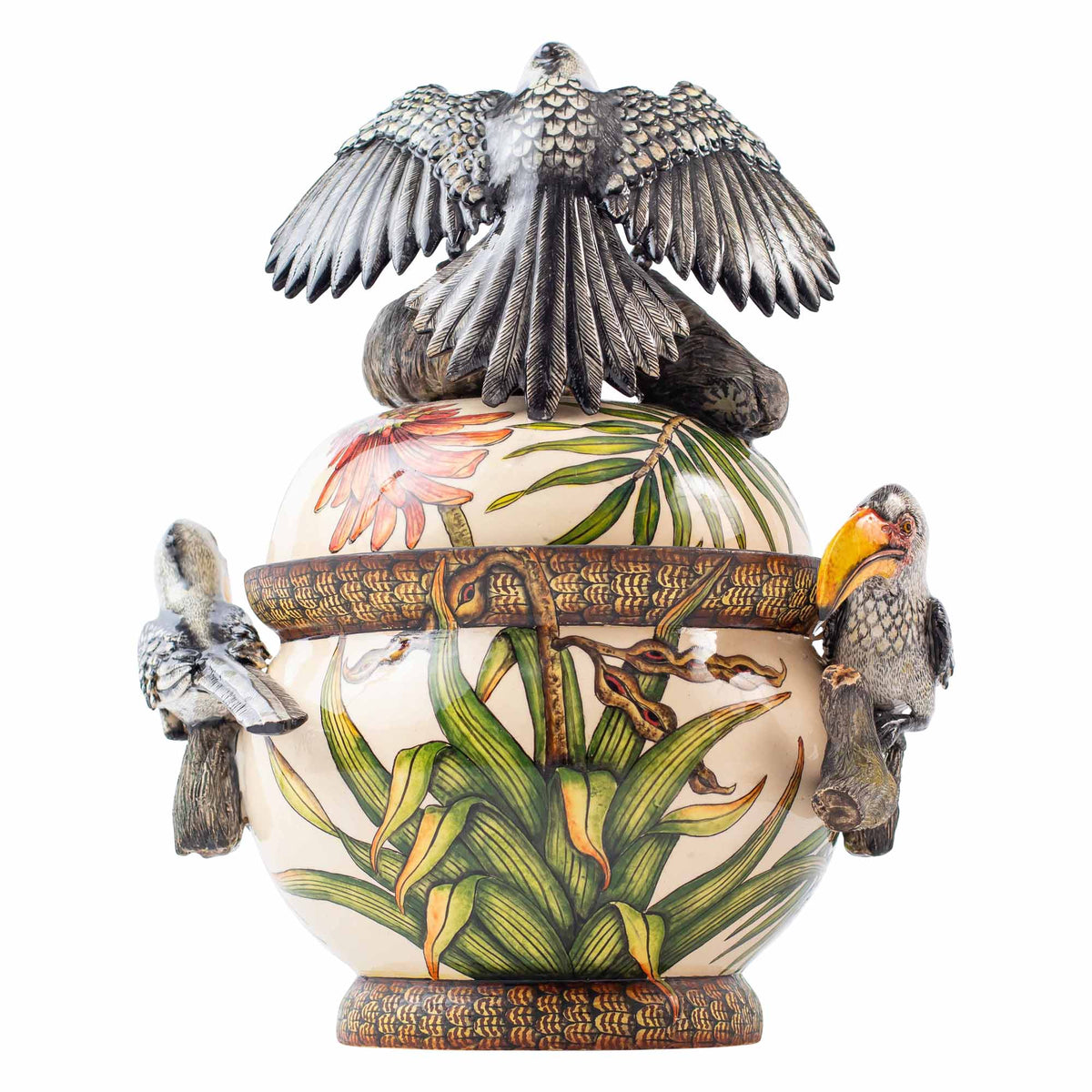 Hornbill & aloe tureen