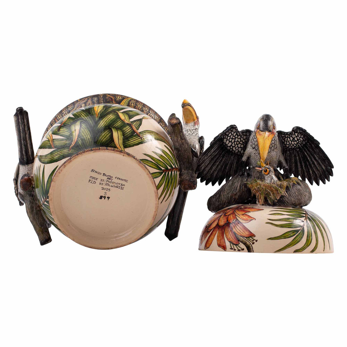 Hornbill & aloe tureen