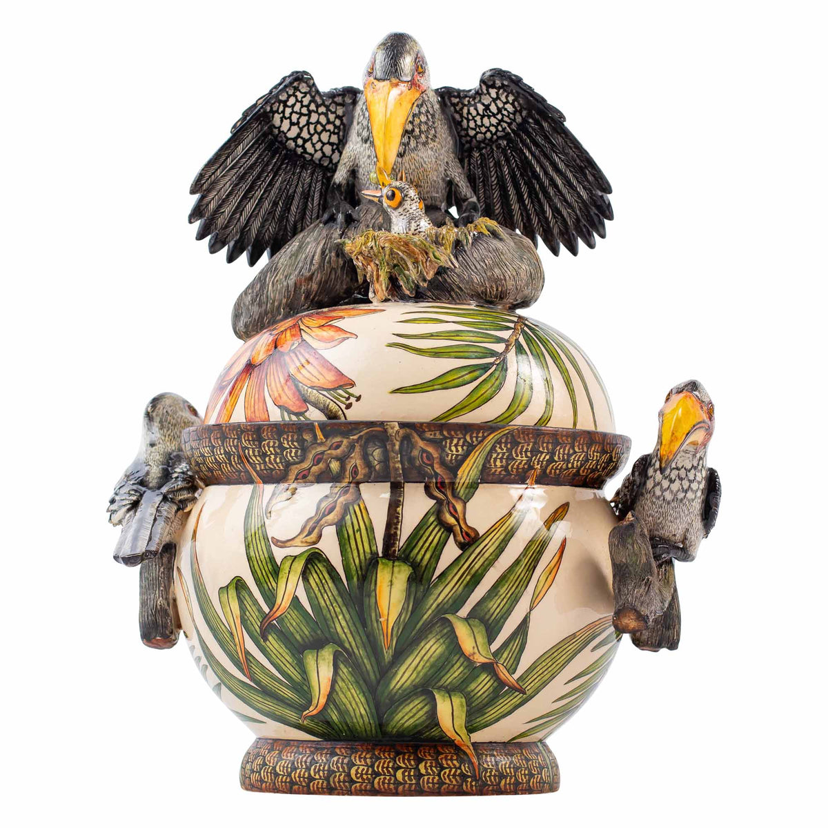 Hornbill & aloe tureen