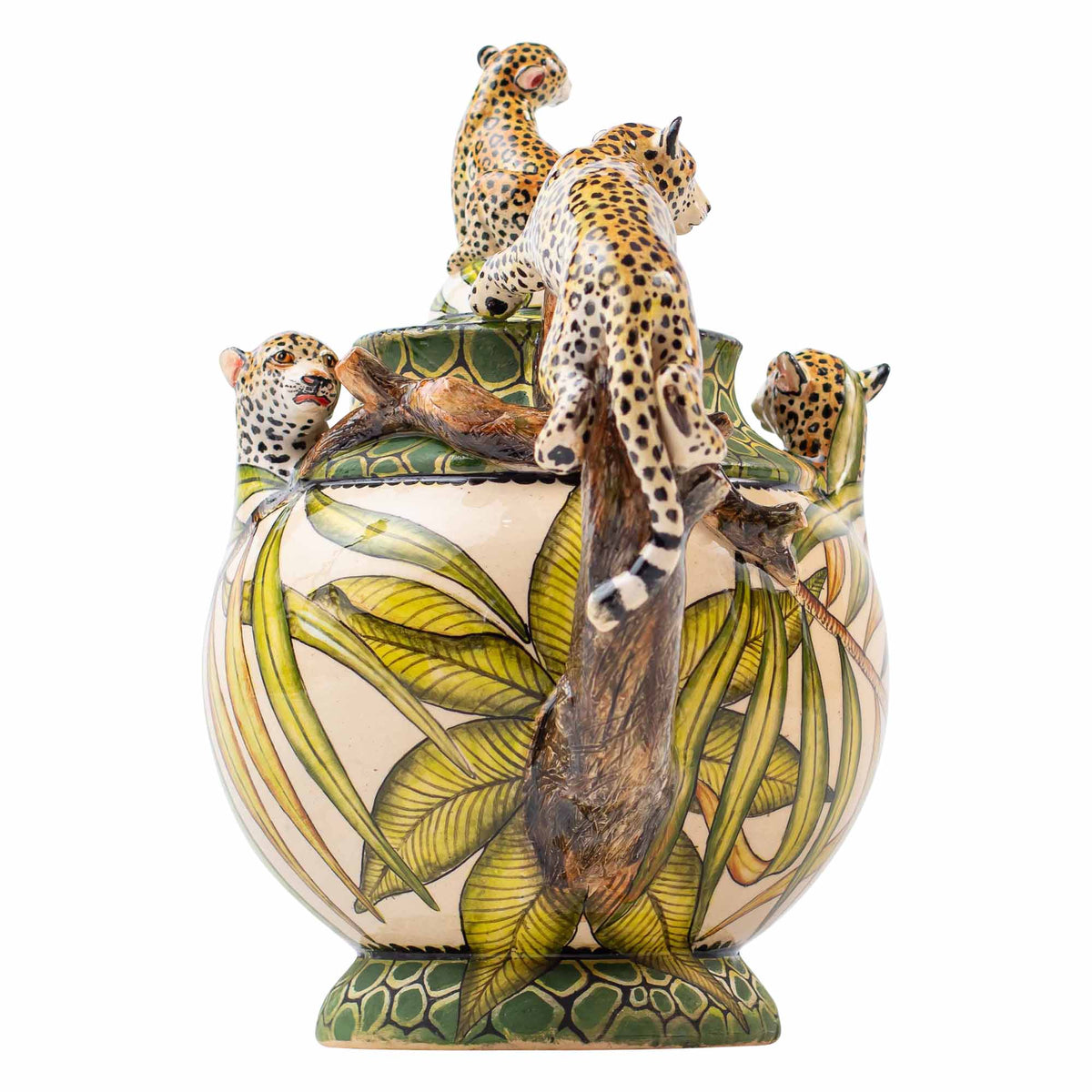 Leopard teapot