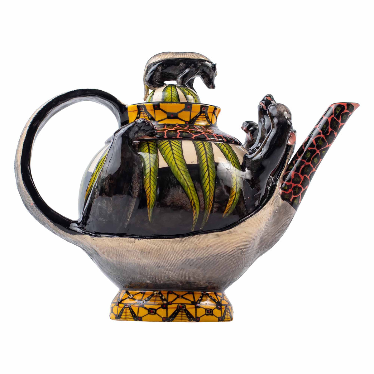 Honey badger teapot