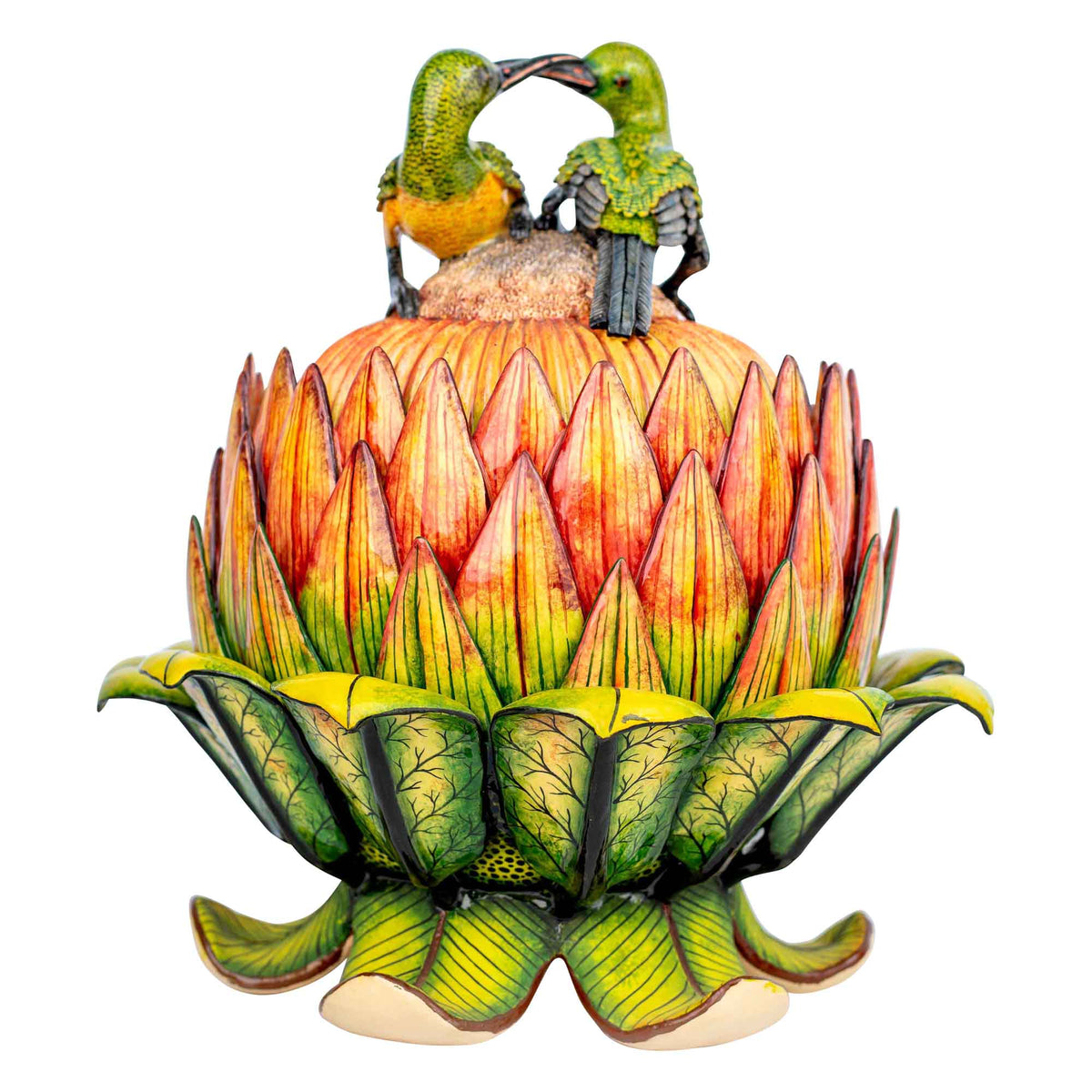 Protea & sunbird tureen